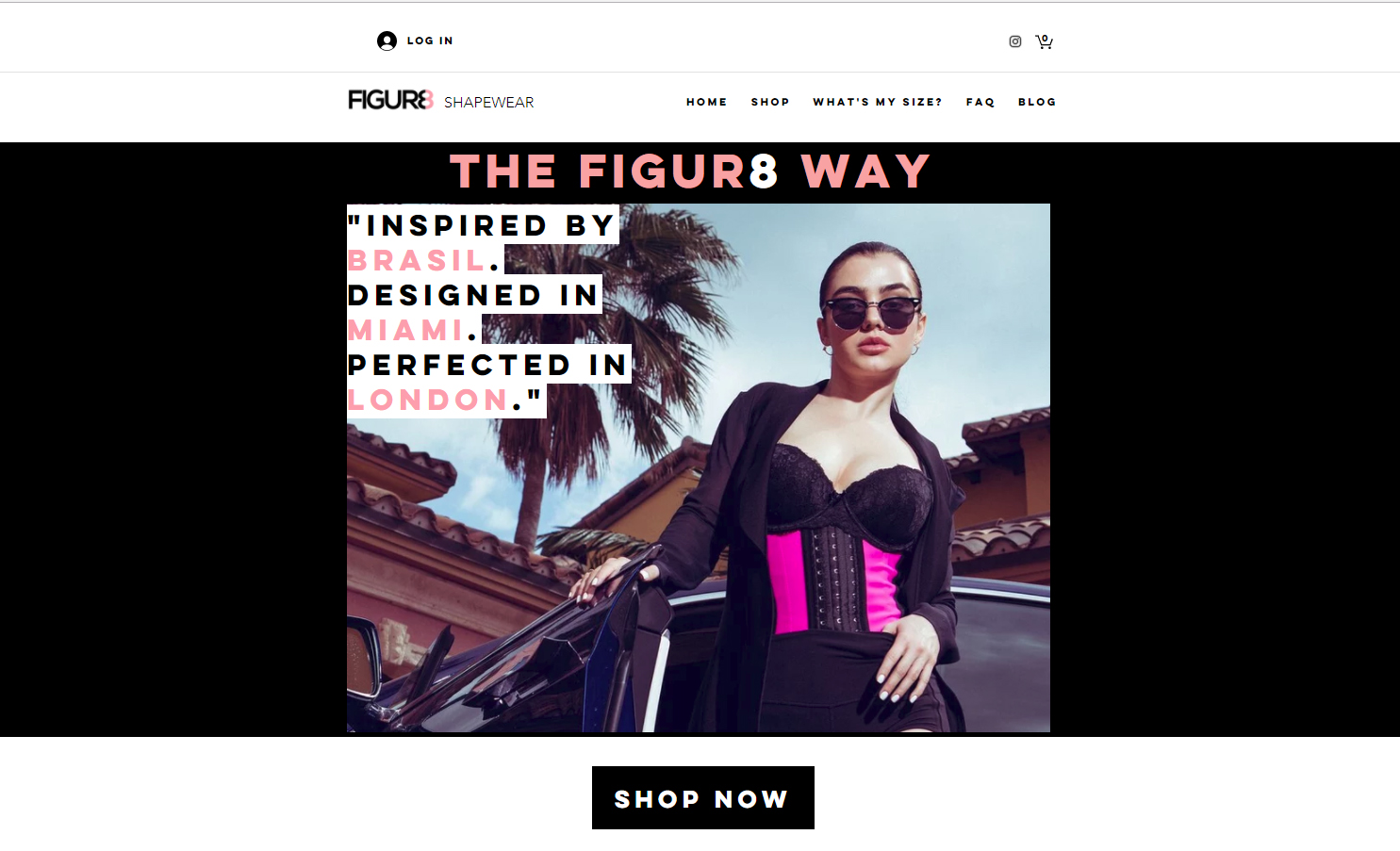 Figur8 Shapewear - high-end shapewear company